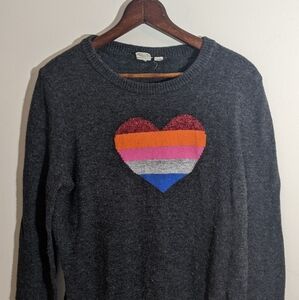 GAP Heart sweater